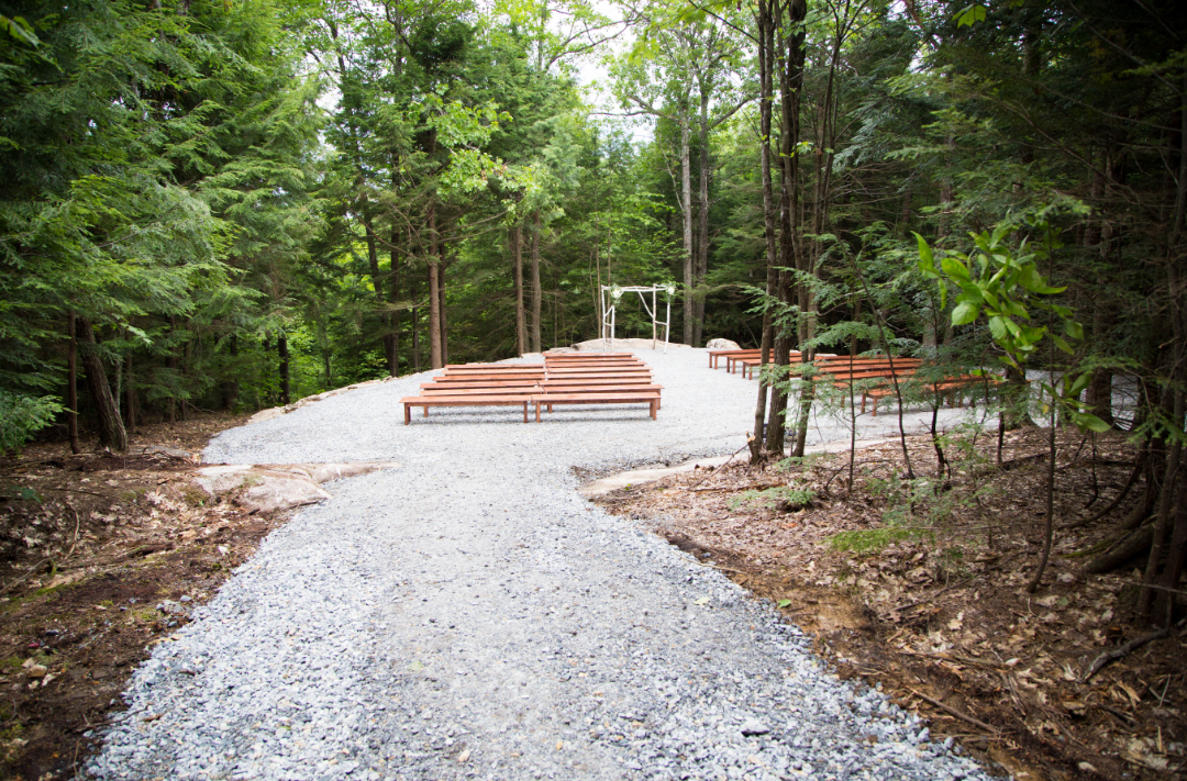 Rustic Ceremony Site