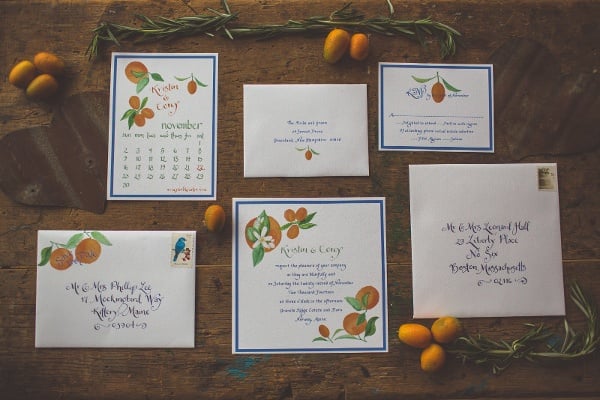 Amazing Maine Wedding Invitations