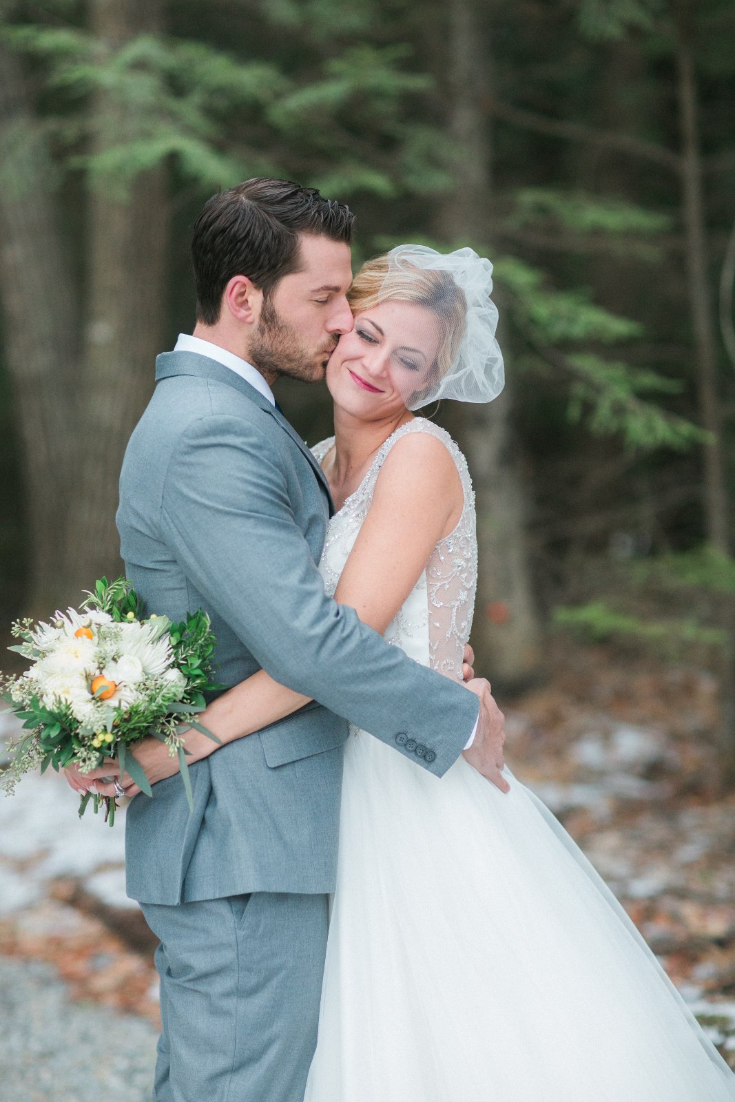 Maine outdoor wedding