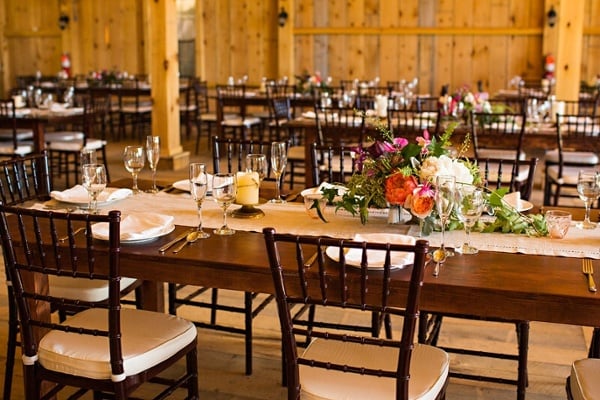 Farm Tables for Wedding