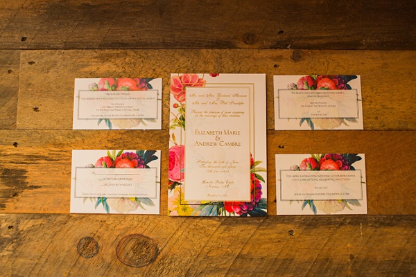 Rustic Elegant Wedding Invitations