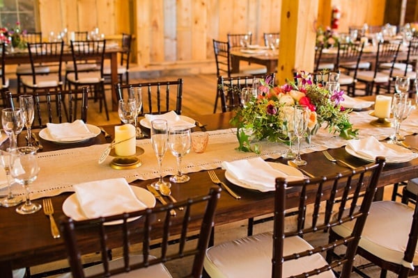 Rustic Elegant Table Setting