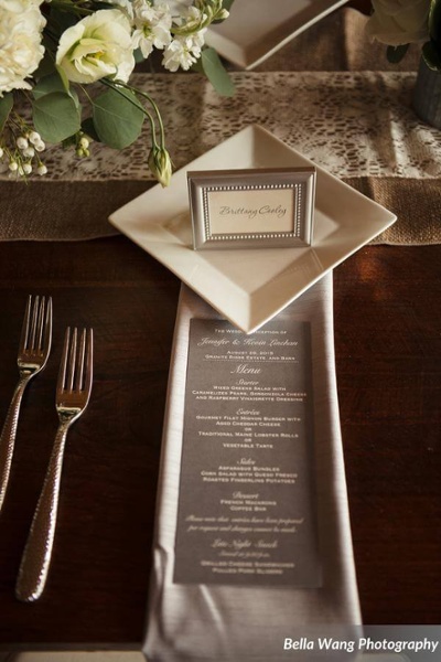 Wedding Table Setting
