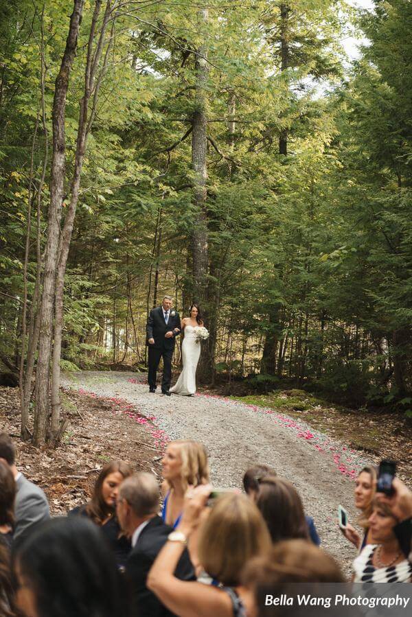 Outdoor Maine Wedding