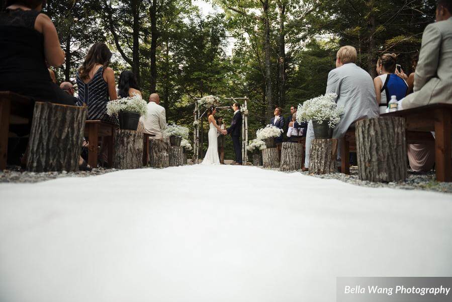 Outdoor ceremony