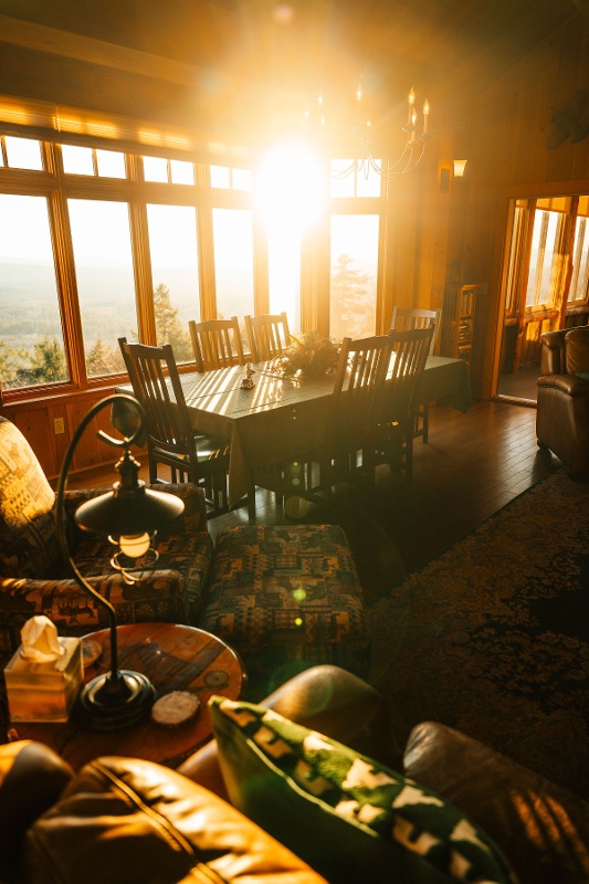 beautiful maine estate lodge