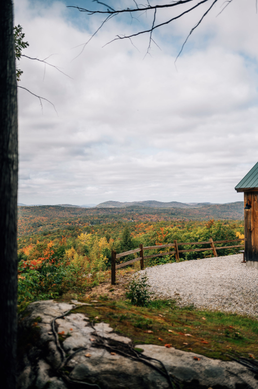 maine wedding venue fall color